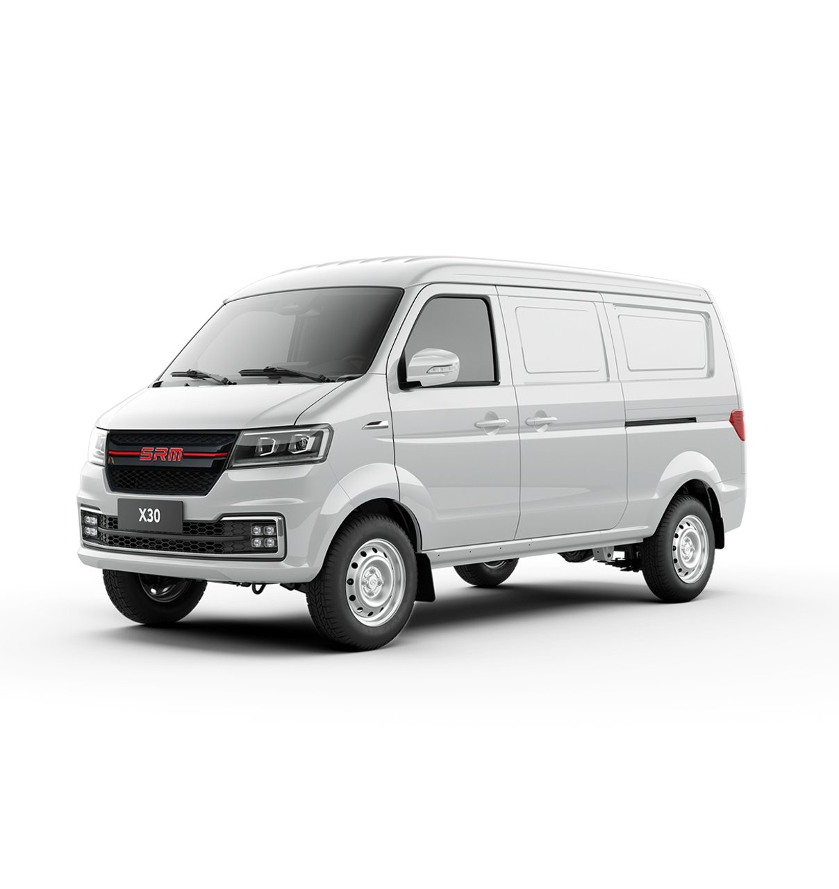 The Shinery SRM X30 Cargo Van is a practical commercial vehicle designed for city deliveries, goods transportation and everyday business logistics in saudi arabia, distributed by the exclusive dealer Abdullah Hashim Co Ltd Auto and Equip Division across the Kingdom